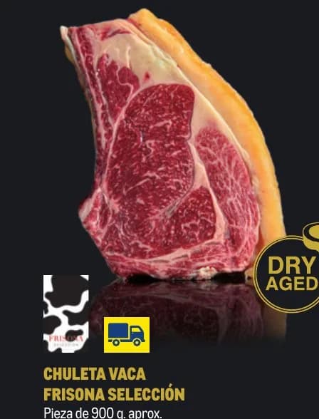 Friesian Selección cow rib steak