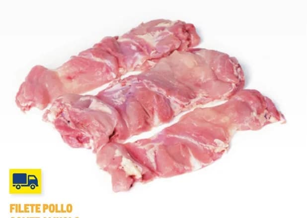 Filete de contramuslo de pollo