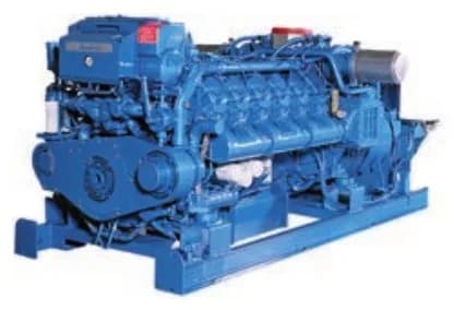 Baudouin 12M26.2 marine generator set