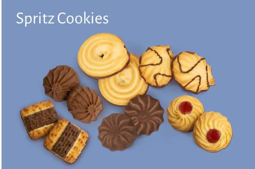 Spritz butter cookies