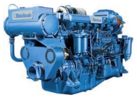 Baudouin 6W126M marine propulsion engine