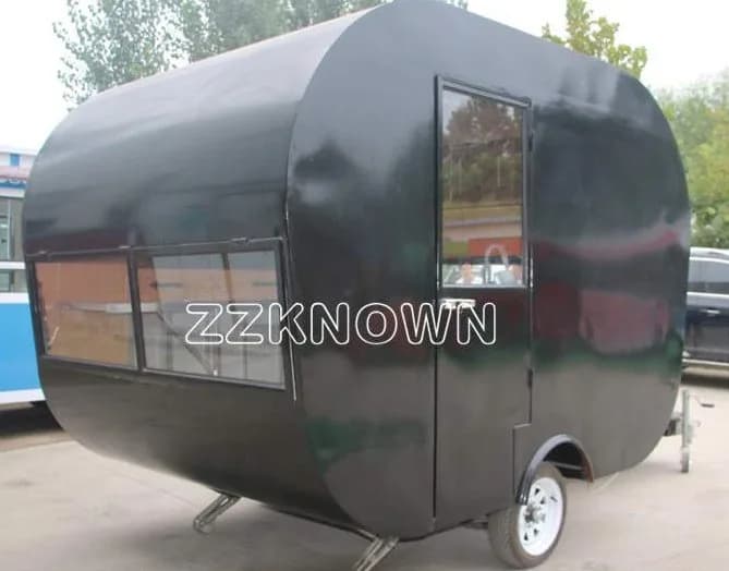 KN-YX-3 capsule-shaped food trailer