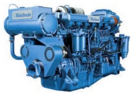 Baudouin 6W126S marine auxiliary engine