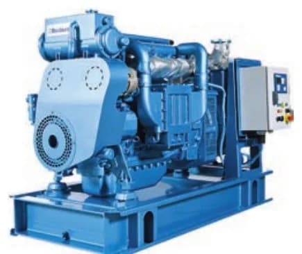 Grupo electrógeno marino Baudouin 4W105
