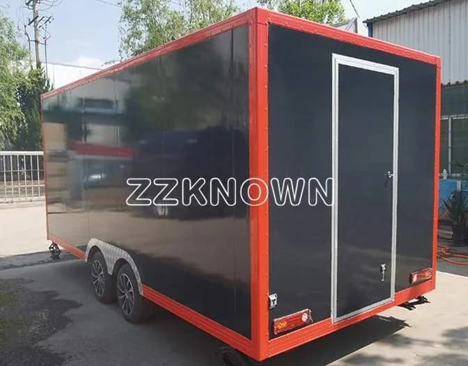 KN-FS-3 square food trailer