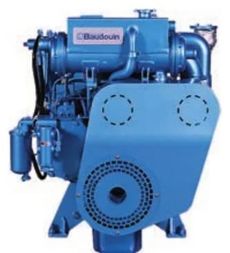Baudouin 4W105S marine auxiliary engine
