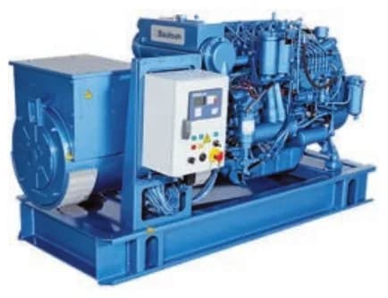 Grupo electrógeno marino Baudouin 6W105