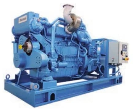 Baudouin 6M16 marine generator set