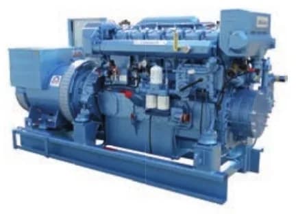 Baudouin 6M26.2 marine generator set