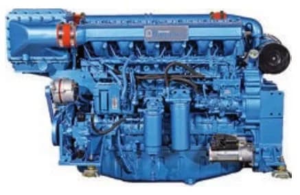 Baudouin 6M19.3 marine auxiliary engine