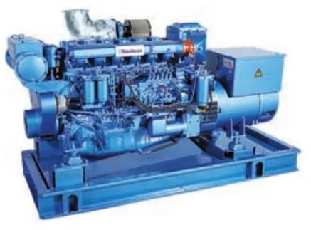 Baudouin 6W126S marine generator set