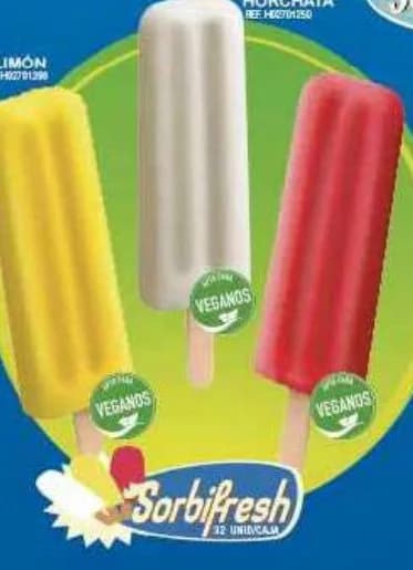 Polos de hielo Sorbifresh