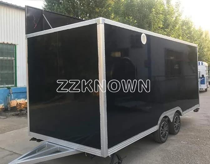 KN-FS-4 square food trailer