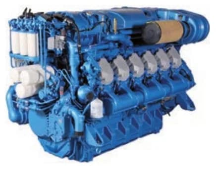 Baudouin 12M26.3 marine auxiliary engine