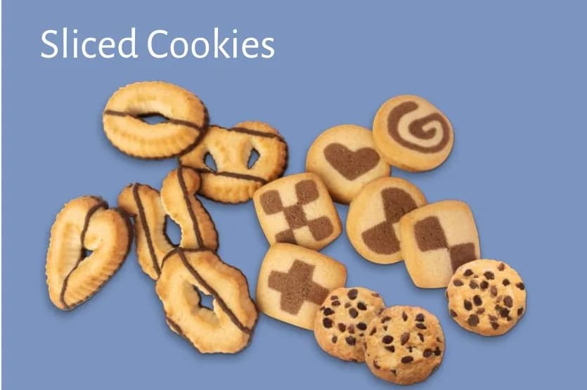 Sliced cookies