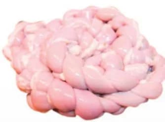 Beef chitterlings (chinchulín)