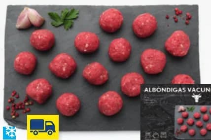 Albóndigas de vacuno y mixtas