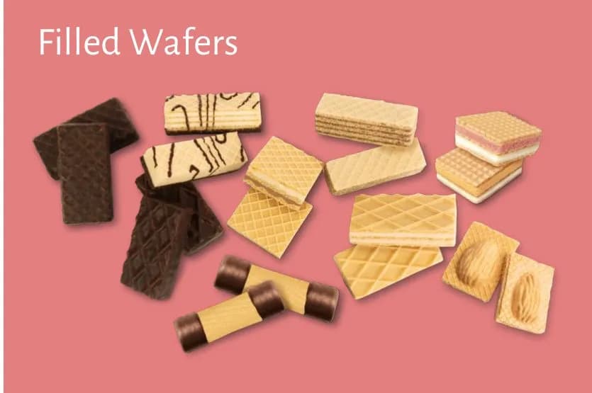 Filled wafers