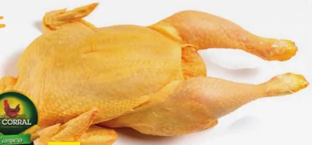 Whole slow-growth chicken