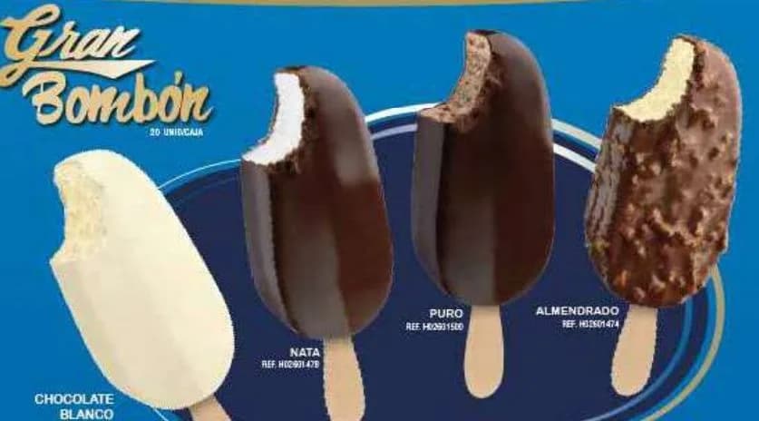 Gran Bombón ice-cream bar