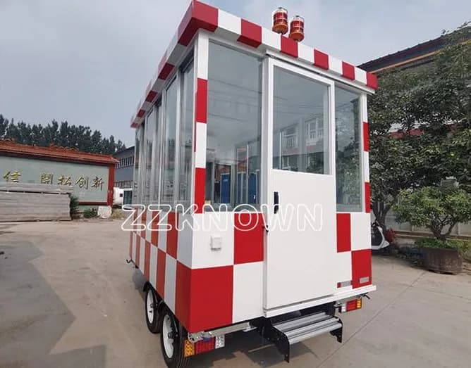 Remolque kiosco acristalado KN-DZ-3