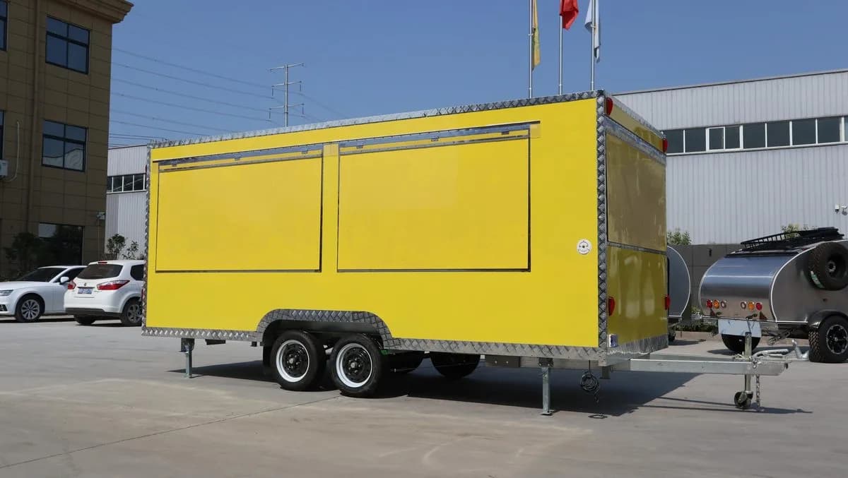 Remolque de alimentos serie WB-F