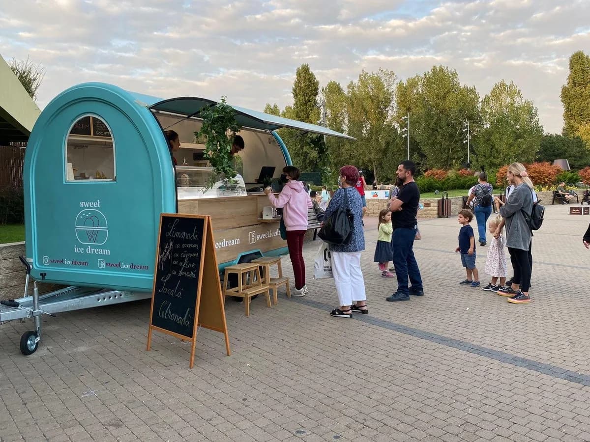 WB-W series food trailer