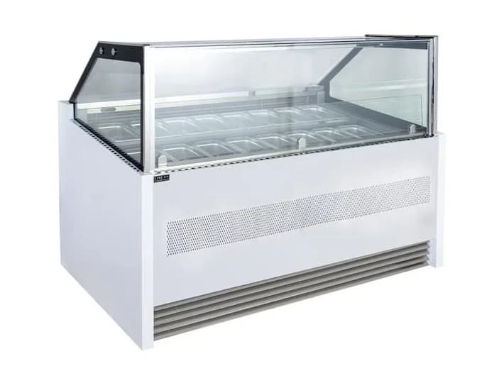 Vitrina de helados ventilada serie BG-B2