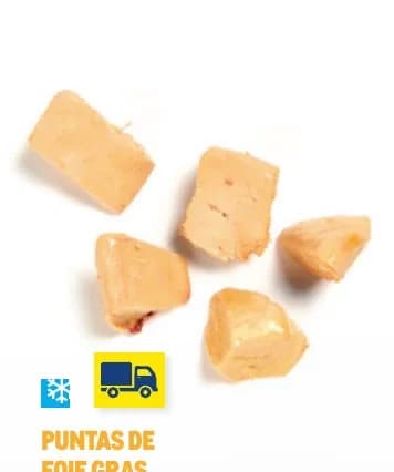 Puntas de foie gras